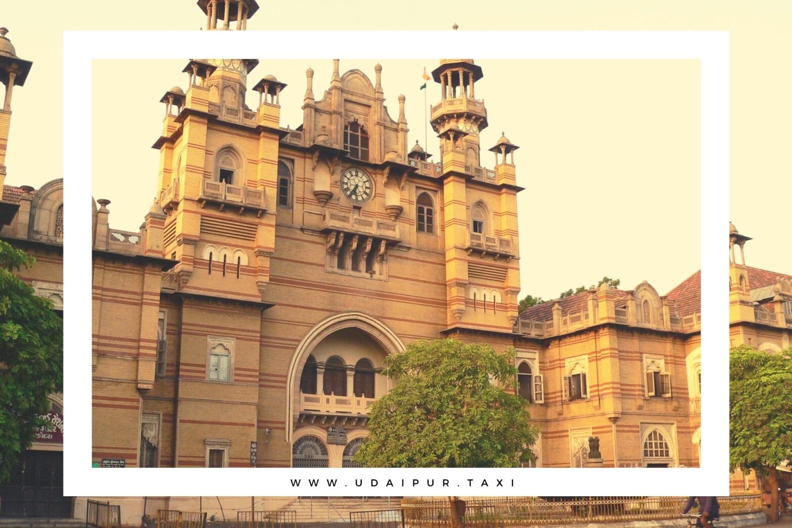 Udaipur to Vadodara Taxi Service with Price & Packages